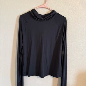 Black Long Sleeve Hoodie